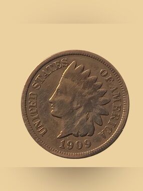 1909 Indian Head One Cent Penny
